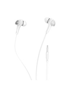 HOCO M66 Passion Earbuds Ακουστικά με Ενσωματωμένο Μικρόφωνο 3.5mm - White
