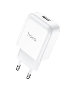 HOCO N2 Vigour Travel Charger USB Φορτιστής 2A - White