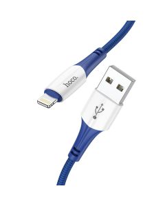 HOCO X70 Ferry Cable Lightning Data Sync & Charging 2.4A 1m Blue