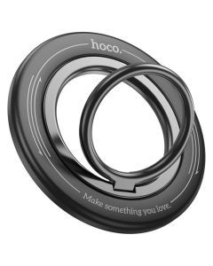 HOCO GH3 Magnetic Mobile Phone Ring Holder MagSafe Ένθετο Στήριξης Smartphone Black - MT81538