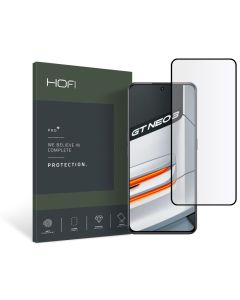 Hofi Glass Pro+ 9H Tempered Glass Screen Prοtector Black (Realme GT Neo 3)
