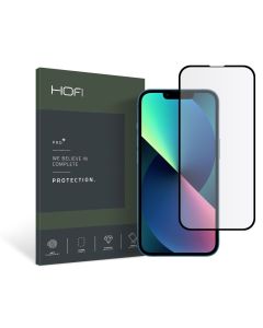 Hofi Glass Pro+ 9H Tempered Glass Screen Prοtector Black (iPhone 13 Mini)