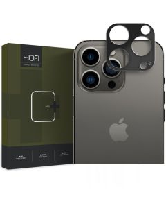 Hofi Alucam Pro+ Camera Cover Μεταλλικό Πλαίσιο Κάμερας Black (iPhone 15 Pro / 15 Pro Max)