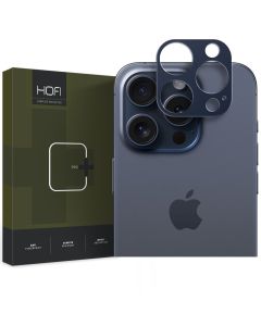 Hofi Alucam Pro+ Camera Cover Μεταλλικό Πλαίσιο Κάμερας Navy (iPhone 15 Pro / 15 Pro Max)
