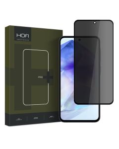 Hofi Anti Spy Glass Pro+ 3D Privacy Tempered Glass Black (Samsung Galaxy A35 / A55 5G)
