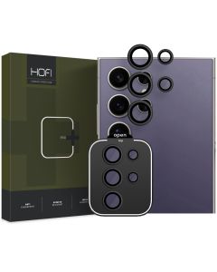 Hofi CAMRING PRO+ Camera Lens Tempered Glass Prοtector Black (Samsung Galaxy S24 Ultra) 