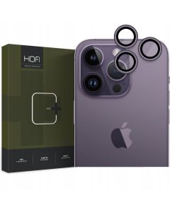 Hofi CAMRING PRO+ Camera Lens Tempered Glass Prοtector Deep Purple (iPhone 14 Pro / 14 Pro Max) 