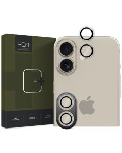 Hofi CAMRING PRO+ Camera Lens Tempered Glass Prοtector Clear (iPhone 16 / 16 Plus) 