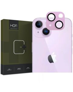 Hofi FULLCAM PRO+ Camera Lens Tempered Glass Film Prοtector Purple (iPhone 14 / 14 Plus)