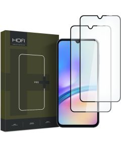 Hofi Glass Pro+ 9H Tempered Glass Screen Prοtector 2-Pack Black (Samsung Galaxy A05s)