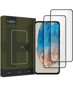 Hofi Glass Pro+ 9H Tempered Glass Screen Prοtector 2-Pack Black (Samsung Galaxy M35 5G)