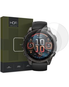 Hofi Glass Pro+ 9H Tempered Glass Screen Prοtector 2-Pack (Garmin Fenix 8 47mm)