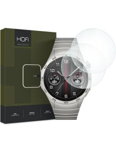 Hofi Glass Pro+ 9H Tempered Glass Screen Prοtector 2-Pack (Huawei Watch GT 4 46mm)