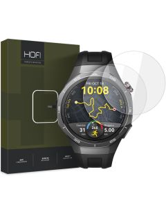 Hofi Glass Pro+ 9H Tempered Glass Screen Prοtector 2-Pack (Huawei Watch GT 5 Pro 46mm)