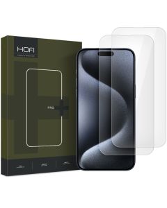 Hofi Glass Pro+ 9H Tempered Glass Screen Prοtector 2-Pack (iPhone 16)