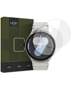 Hofi Glass Pro+ 9H Tempered Glass Screen Prοtector 2-Pack (Samsung Galaxy Watch 4/5/6/7/FE 40mm)