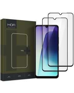 Hofi Glass Pro+ 9H Tempered Glass Screen Prοtector 2-Pack Black (Xiaomi Redmi 14C)