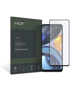Hofi Glass Pro+ 9H Tempered Glass Screen Prοtector Black (Motorola Moto G22)