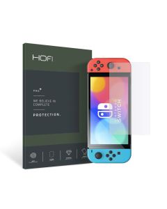 Hofi Glass Pro+ 9H Tempered Glass Screen Prοtector (Nintendo Switch OLED)