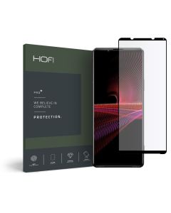 Hofi Glass Pro+ 9H Tempered Glass Screen Prοtector Black (Sony Xperia 1 III)