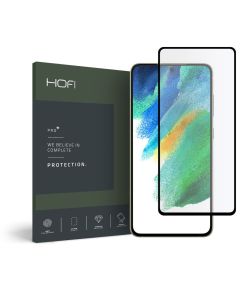 Hofi Glass Pro+ 9H Tempered Glass Screen Prοtector Black (Samsung Galaxy S21 FE 5G)