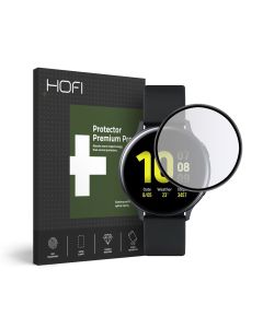 Hofi Hybrid 3D Full Face Αντιχαρακτικό Γυαλί 7H Tempered Glass Μαύρο (Samsung Galaxy Watch Active 2 44mm)