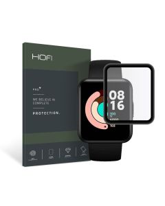 Hofi Hybrid 3D Full Face Αντιχαρακτικό Γυαλί 7H Tempered Glass Μαύρο (Xiaomi Redmi Watch 2 Lite)