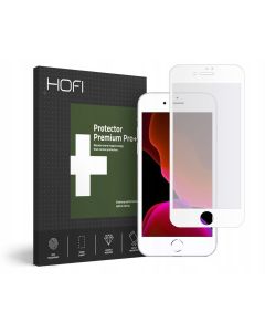 Hofi Ultraflex Hybrid 3D Full Face Αντιχαρακτικό Γυαλί Tempered Glass Λευκό (iPhone 7 / 8 / SE 2020)
