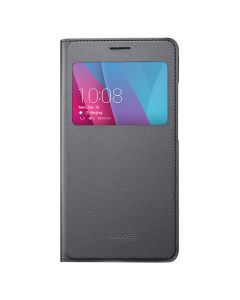 Honor Original S View Window Preview Flip Case Stand Gray (Huawei Honor 5X)