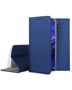 Forcell Smart Book Case με Δυνατότητα Stand Θήκη Πορτοφόλι Navy Blue (Huawei Mate 20 Lite)