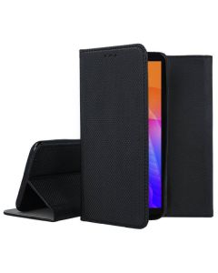 Forcell Smart Book Case με Δυνατότητα Stand Θήκη Πορτοφόλι Black (Huawei Y5P / Honor 9s)