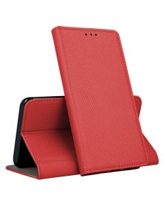Forcell Smart Book Case με Δυνατότητα Stand Θήκη Πορτοφόλι Red (Huawei Y9 2019) - MT26734