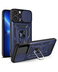 Camshield Pro Hard Case Σκληρή Θήκη με Κάλυμμα Κάμερας - Blue (iPhone 13 Pro)