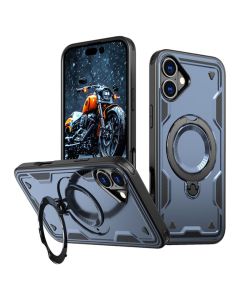 Hybrid Armor Trendy MagSafe Case Θήκη Συμβατή με MagSafe Blue (iPhone 16 Plus)
