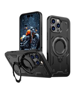 Hybrid Armor Trendy MagSafe Case Θήκη Συμβατή με MagSafe Black (iPhone 16 Pro)