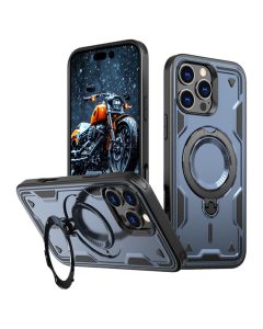 Hybrid Armor Trendy MagSafe Case Θήκη Συμβατή με MagSafe Blue (iPhone 16 Pro Max)