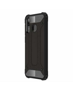 Forcell Hybrid Tech Armor Case Ανθεκτική Θήκη - Black (Samsung Galaxy A30)