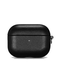 iCarer PU Leather Microfiber AirPods Pro Case Θήκη για Apple Airpods Pro - Black