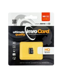 Imro Memory Card microSDHC 16gb - Class 10 UHS-l