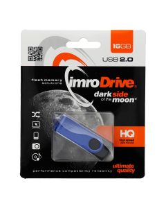 Imro Dark Side Moon USB 2.0 Flash Drive Memory Stick 16GB Blue