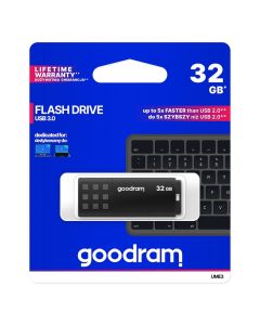 Goodram USB Flash Drive 3.0 UME3 Memory Stick 32GB Black