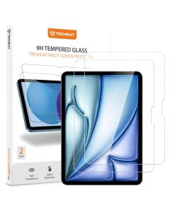 Techsuit ArmorGlass CrystalHD 2-Pack 9H Tempered Glass Screen Prοtector (iPad Air 11'' 6 2024 / 7 2025)
