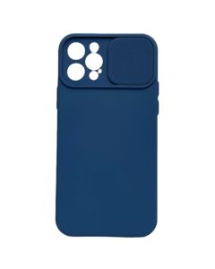 TPU Cover with Camshield Θήκη με Κάλυμμα Κάμερας - Navy (iPhone 11 Pro)