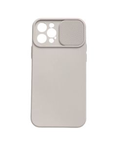 TPU Cover with Camshield Θήκη με Κάλυμμα Κάμερας - Beige (iPhone 11 Pro Max)