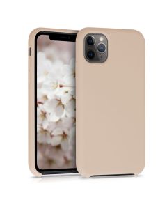 KWmobile Flexible Rubber Case Θήκη Σιλικόνης (49725.154) Mother of Pearl (iPhone 11 Pro Max)
