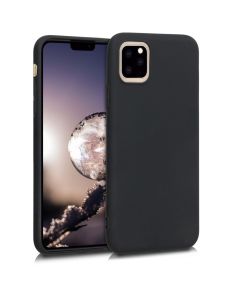 KWmobile TPU Silicone Case (49789.47) Black Matte (iPhone 11 Pro Max)