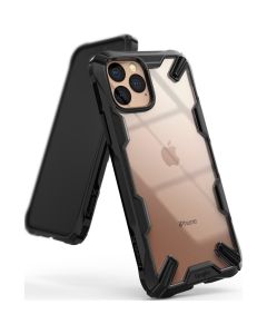 Ringke Fusion-X Σκληρή Θήκη με TPU Bumper Black (iPhone 11 Pro)