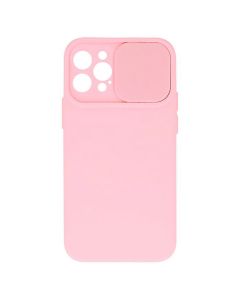 TPU Cover with Camshield Θήκη με Κάλυμμα Κάμερας - Light Pink (iPhone 12 Pro)