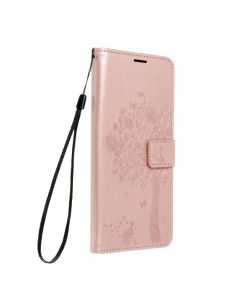 Forcell MEZZO Smart Book Case με Δυνατότητα Stand Θήκη Πορτοφόλι Rose Gold Tree (iPhone 13 Pro)