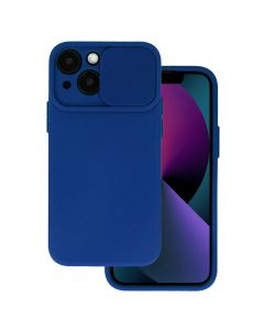 TPU Cover with Camshield Θήκη με Κάλυμμα Κάμερας - Navy (iPhone 14 Plus)